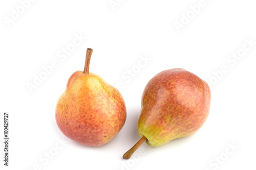 pear on a white background