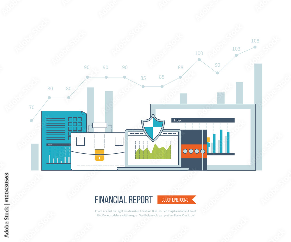 Business analysis, financial report and strategy. Business analysis, financial report and strategy.