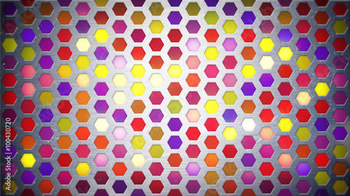 multicolor light wall abstract background