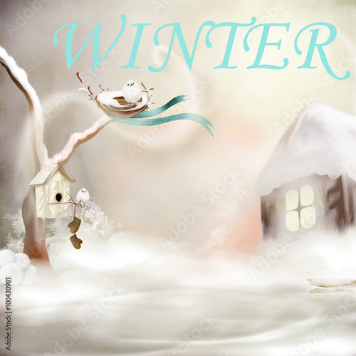 Winter background 