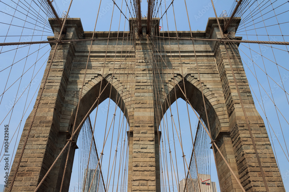 Fototapeta premium Brooklyn Bridge, New York, USA