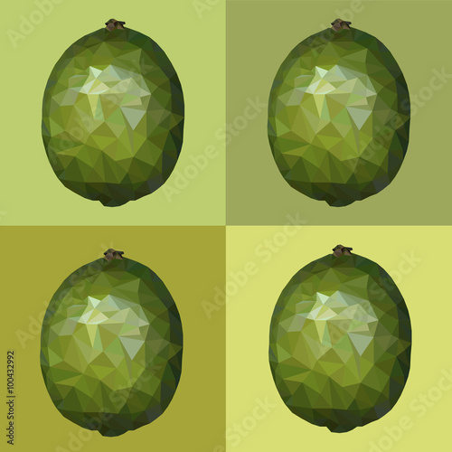 Low poly lime