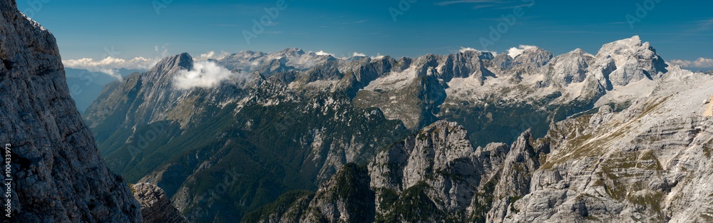 Julian Alps I., panorama