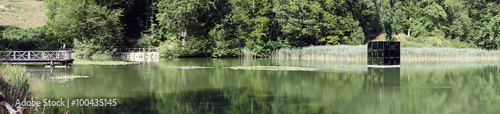 Panorama of pond