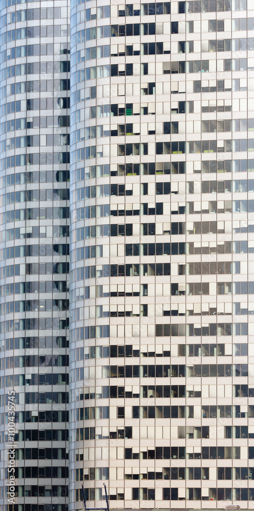 Wall of skyscraper (background). Wall of skyscraper (background).