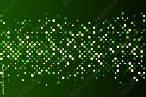 Green abstract background.