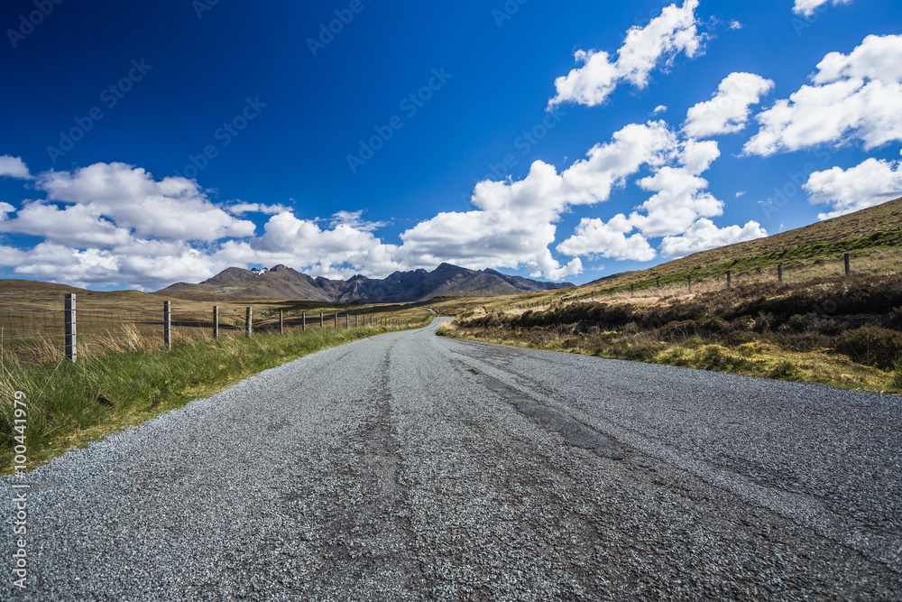 Road in Isle of Skye