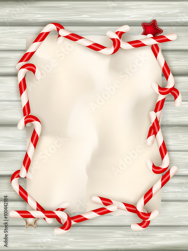 Christmas border. EPS 10