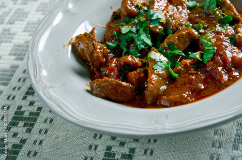 Hungarian beef stew photo