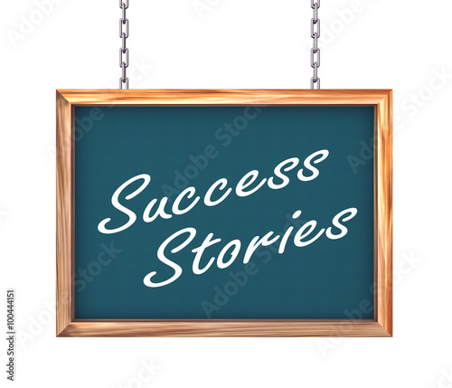 Fotografija 3d hanging banner - success stories