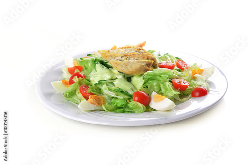 salad with lettuce