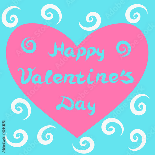 Valentine`s day card