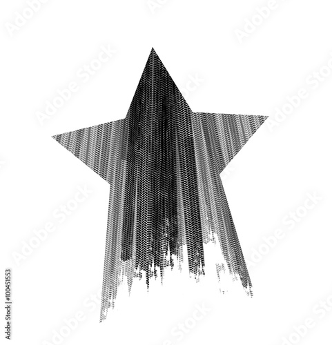 Star tire marks