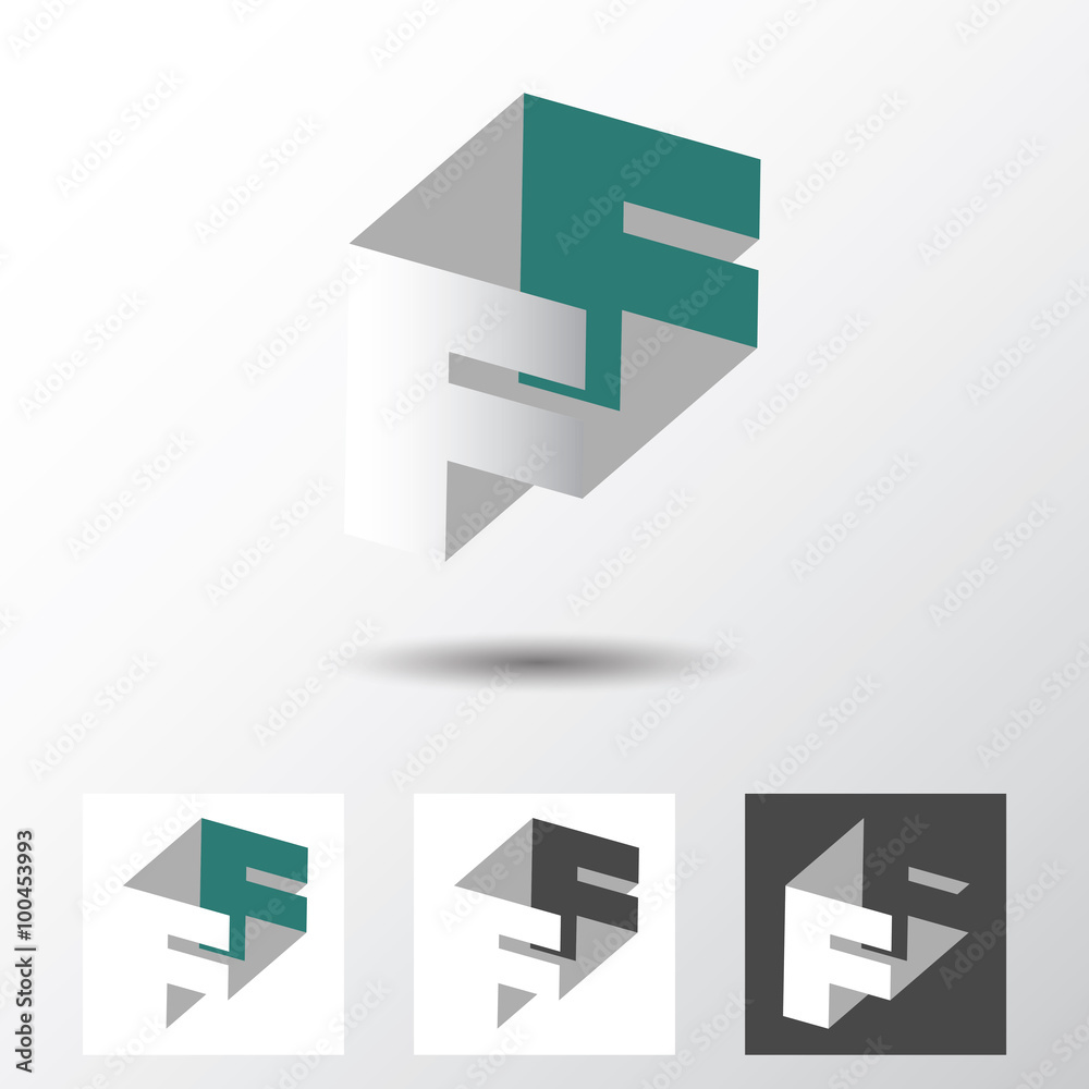 Double letter F icon Double letter F icon