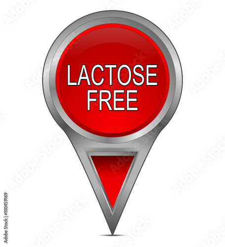 map pointer with Lactose free