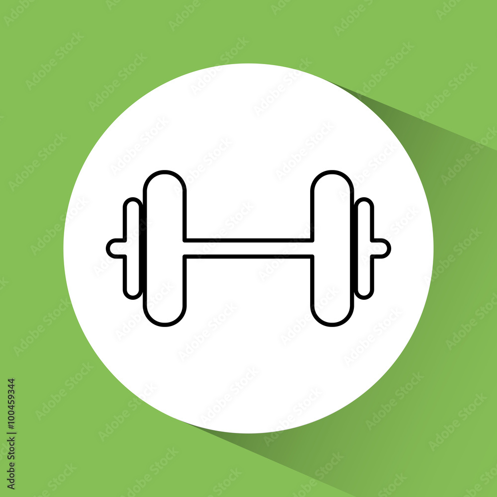 Gym weight icon Gym weight icon