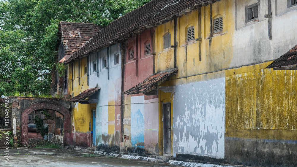 Old Ginger Fabric Fort Kochi (Kochin, Kerala, South India - December 2015)
