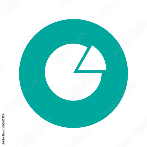 circular diagram web icon