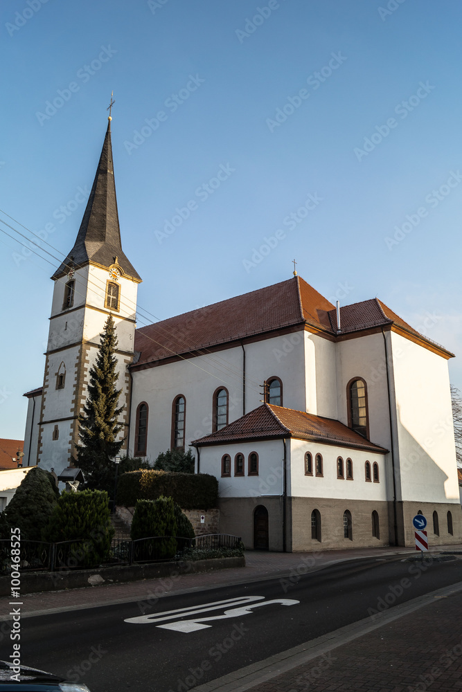 Obraz premium KIrche in Hatzenbühl