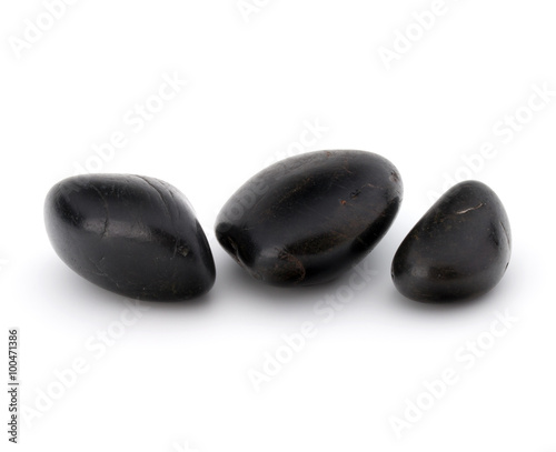 Zen pebbles. Stone spa and healthcare concept. © Natika