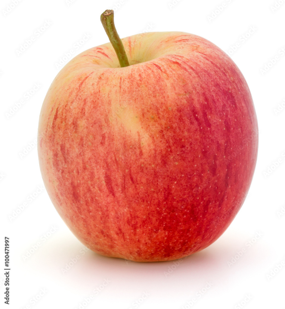 Red apple isolated on white background cutout Red apple isolated on white background cutout
