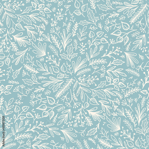 Wallpaper Mural Hand drawn pattrn background Torontodigital.ca