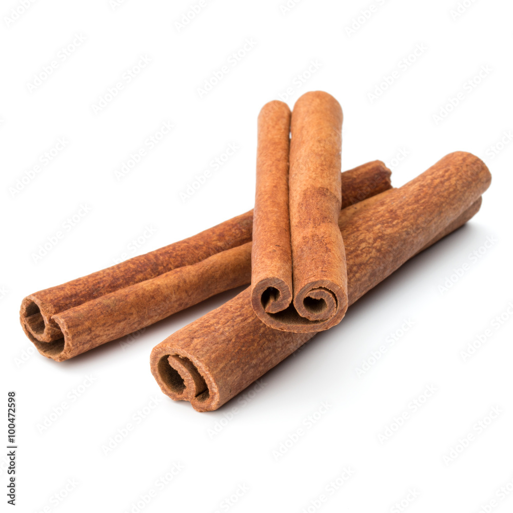 cinnamon stick spice isolated on white background closeup cinnamon stick spice isolated on white background closeup