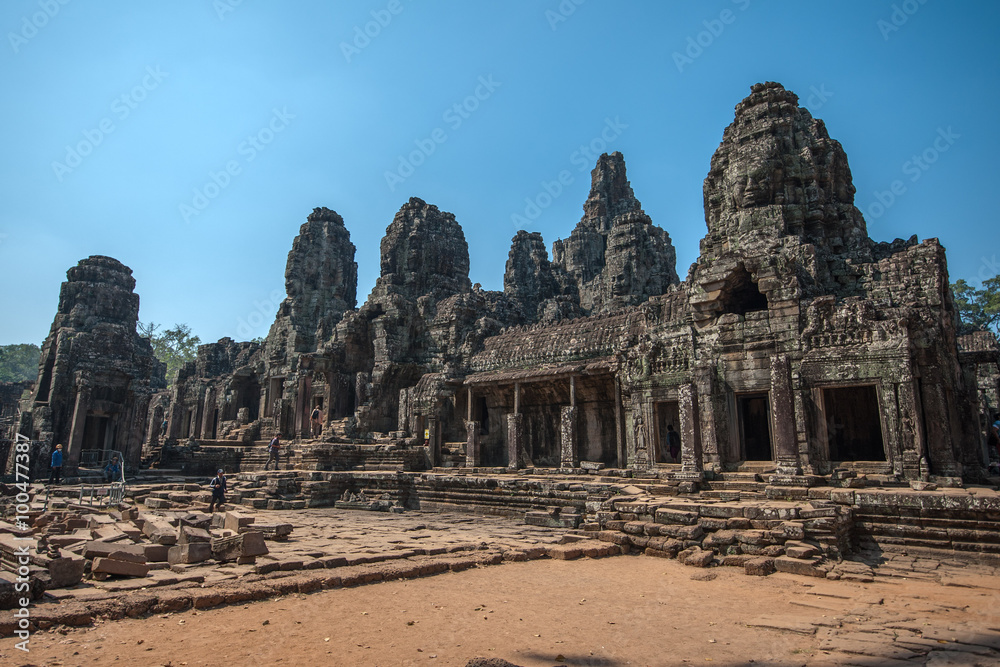 Bayon Temple, Angkor wat, cambodia