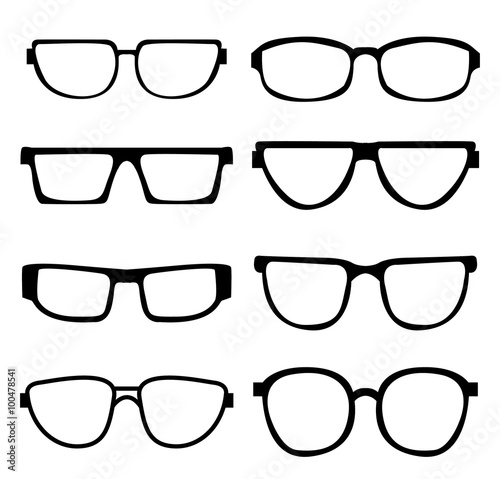 Glasses illustration