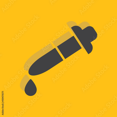 Vaccine drop icon for web a...
