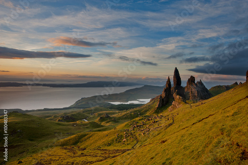 Old Man of storr at first light