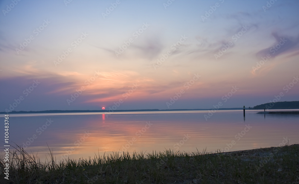 Abendstimmung am Plauer See