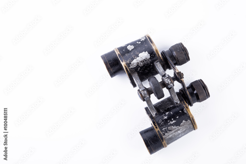 old spyglass isolated old spyglass isolated