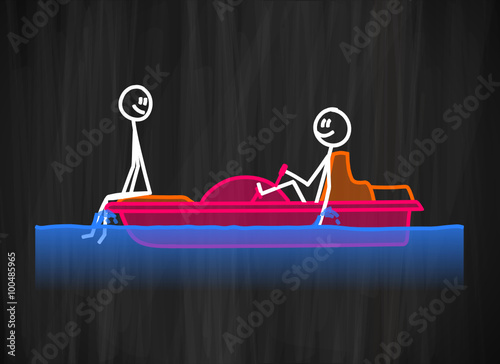 tafel mk tretboote fahren III