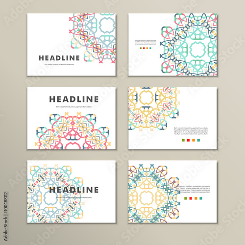 Wallpaper Mural Vector pattern beautiful pattern on printed product. Design for books, banners, pages advertising Torontodigital.ca