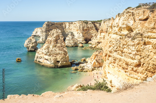 bay at Praia da Marinha - Portugal, Algarve © marvlc