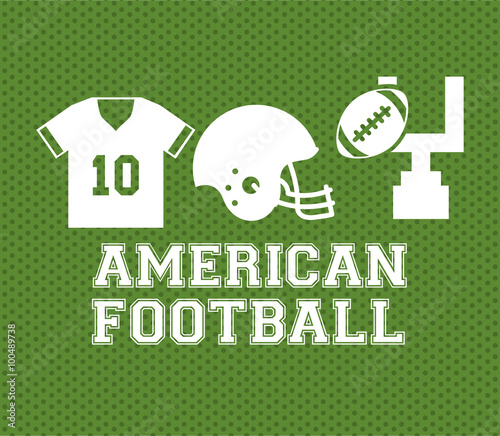 american football design 