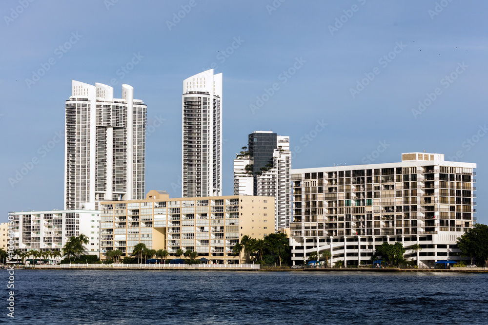 Fototapeta premium Sunny Isles Beach city, Florida