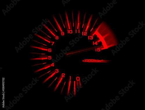 automobile tachometer speedometer photo
