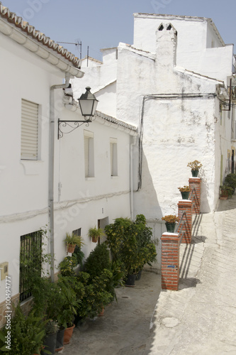 Calles del municipio de Alozaina en la provincia de M  laga  Andaluc  a
