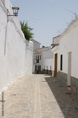Fototapeta Naklejka Na Ścianę i Meble -  Calles del municipio de Alozaina en la provincia de Málaga, Andalucía