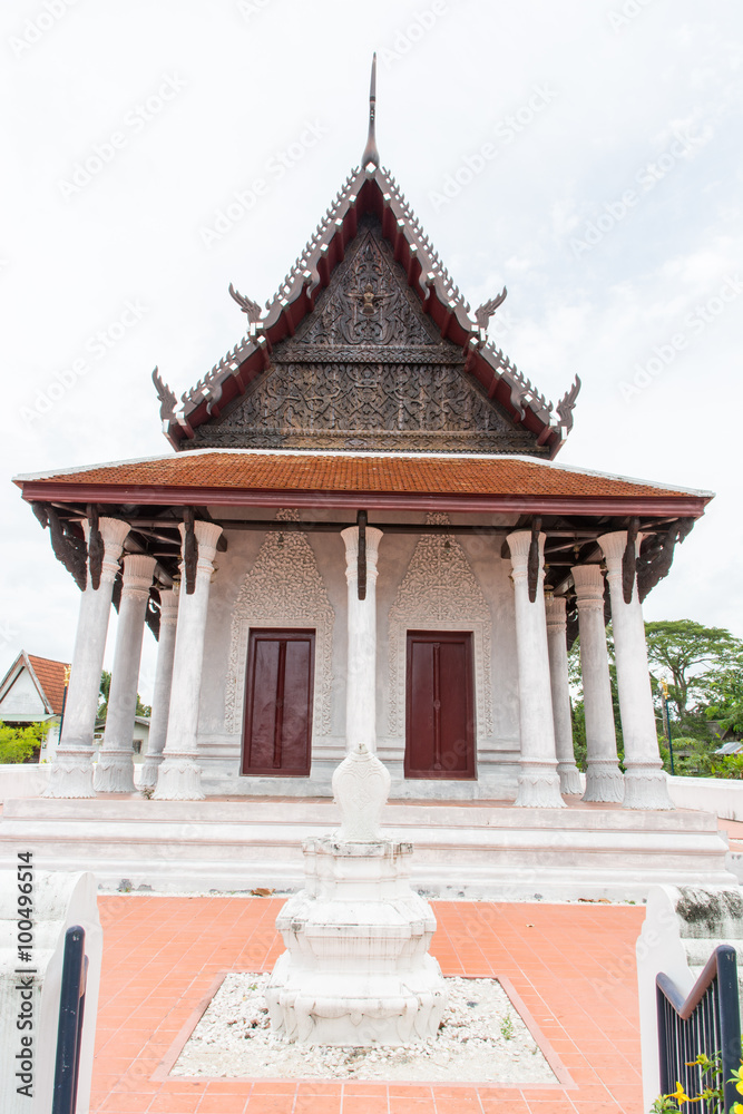 Antiquity Temple of Wat Yang Ngam - Muang, Phatthalung Thailand