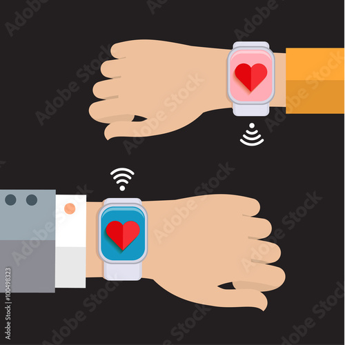 Concept of connecting people.