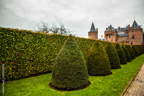 Muiderslot Muiden castle in Muiden, Noord-Holland, The Netherlands. photo