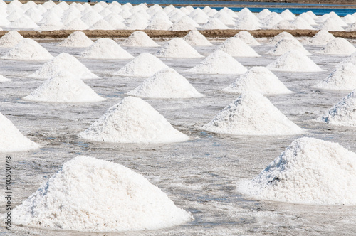 Salt farm in Thailand