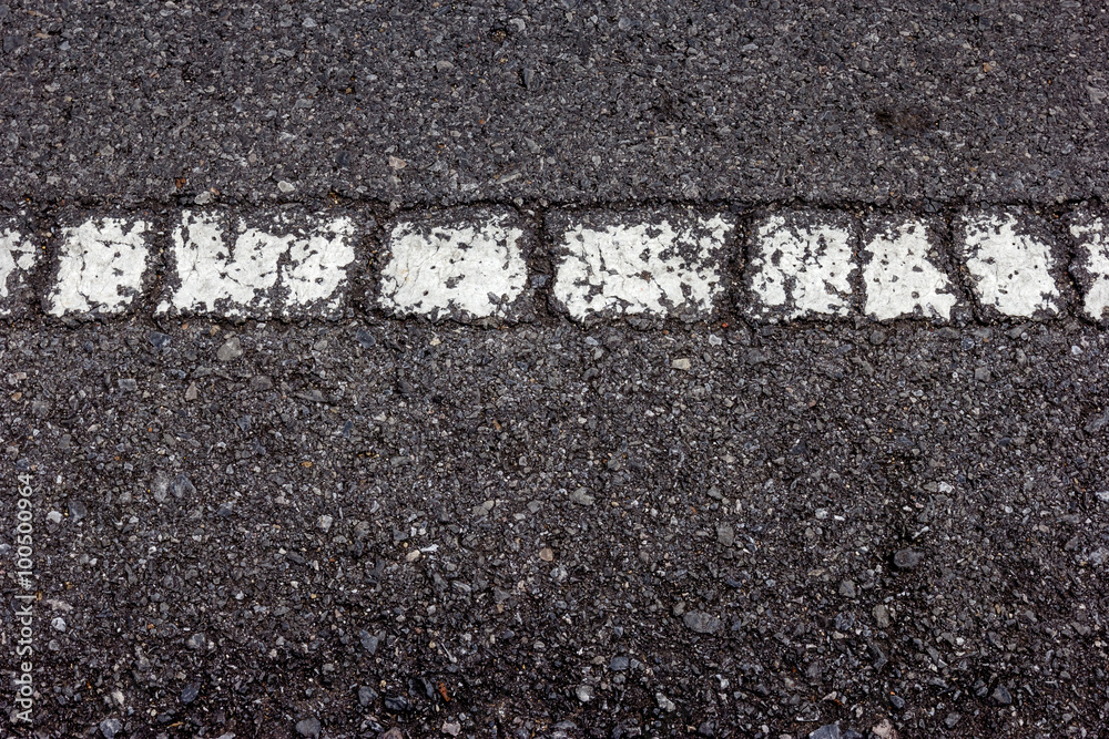 Obraz premium Lines parking on asphalt background