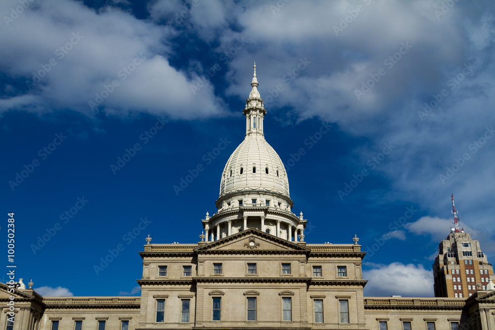 Obraz premium Michigan state capital