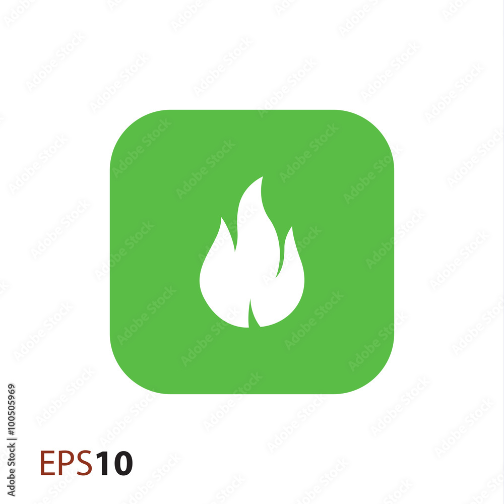 Fire icon for web and mobile Fire icon for web and mobile