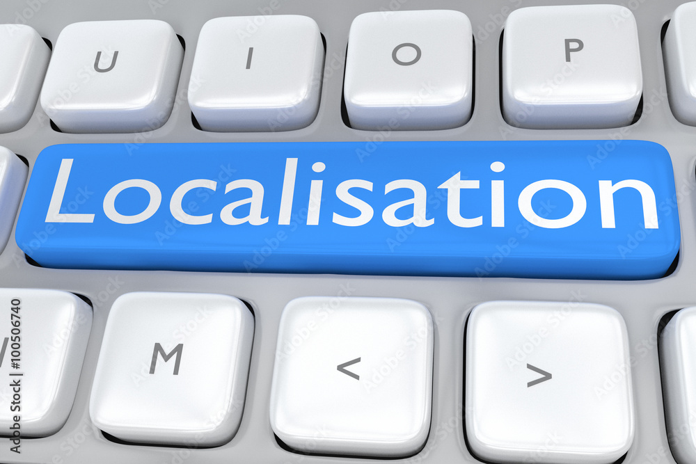 Localisation concept Localisation concept
