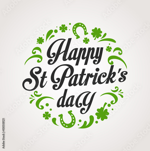 St. Patrics Day poster